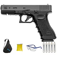 Umarex Glock 17 | Pistola de Airsoft Calibre 6mm (Arma Aire Suave de Bolas de plástico o PVC). Sistema: CO2 &lt-3-5J